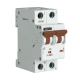 Teco Disjoncteur Modulaire L9 TC 2P 4A 4.5kA Courbe C img