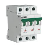 Teco Disjoncteur Modulaire L9 TC 3P 6A 4.5kA Courbe C img