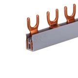 Teco CONEXBOX Insulated busbar for single-phase net N-L-N-L 63A 2P 10mm² 20 modules 355mm img