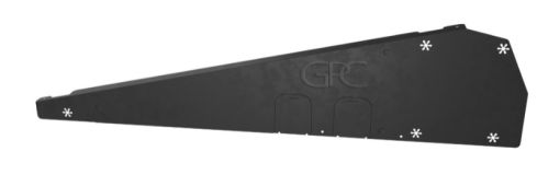 FlatFix Fusion Déflecteur de Vent Droite Noir (PB1030-1077) img