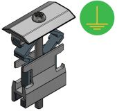 VDV ValkPitched Alu Mid Panel Clamp 28-50mm img