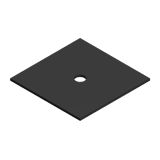 VDV ValkPitched Plaque Caoutchouc 40x40x1mm (100) img