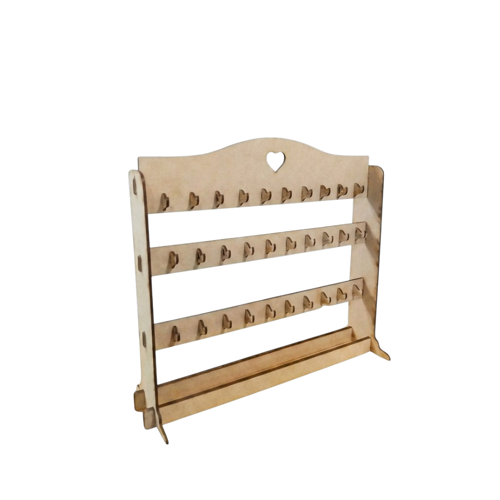 Porta Llaveros de Mesa en Madera - Organizador Exhibidor Premium