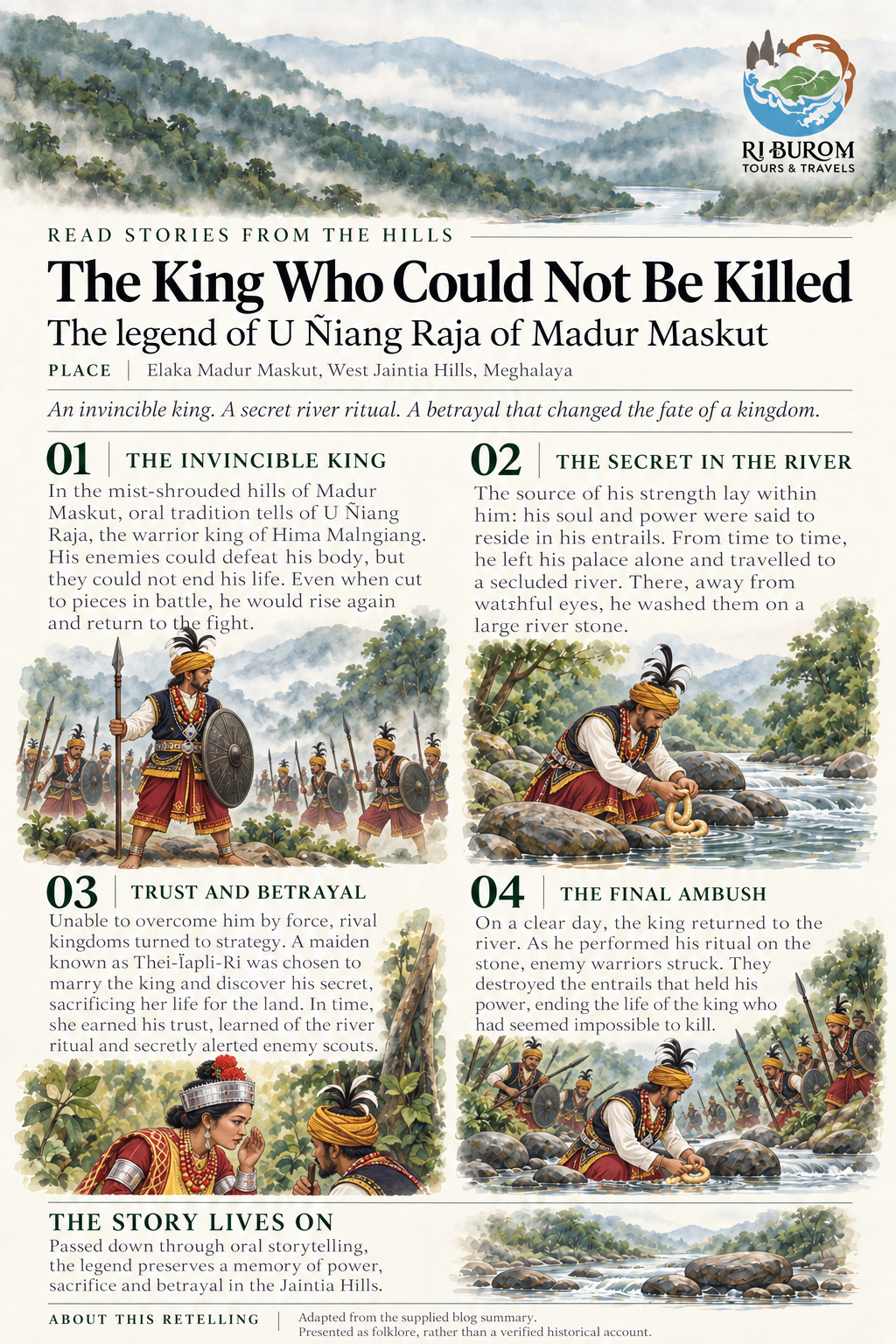 U Niang Raja - The Legend of the Invincible King of Madur Maskut