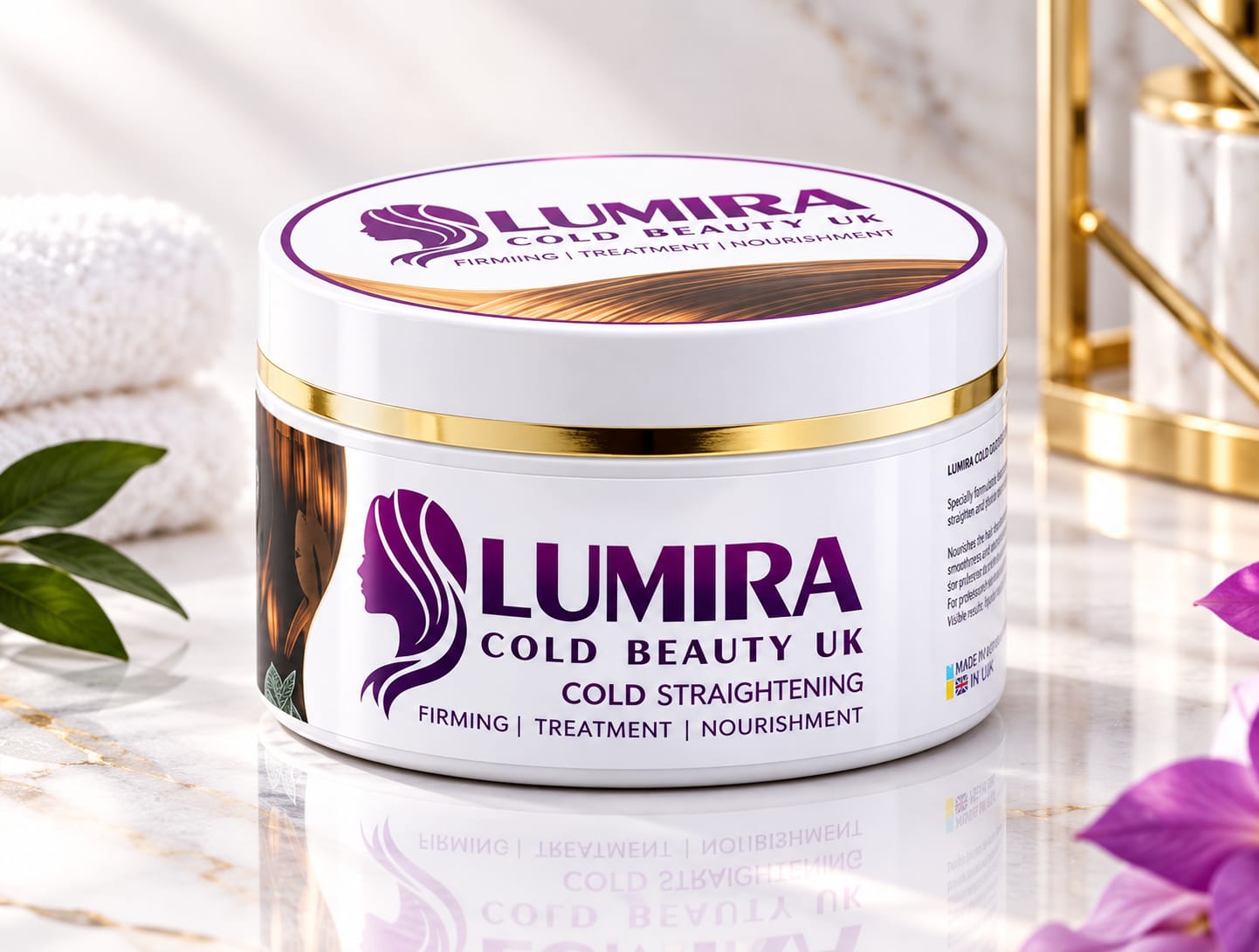 كريم تصفيف وفرد الشعر -lumera cosmo