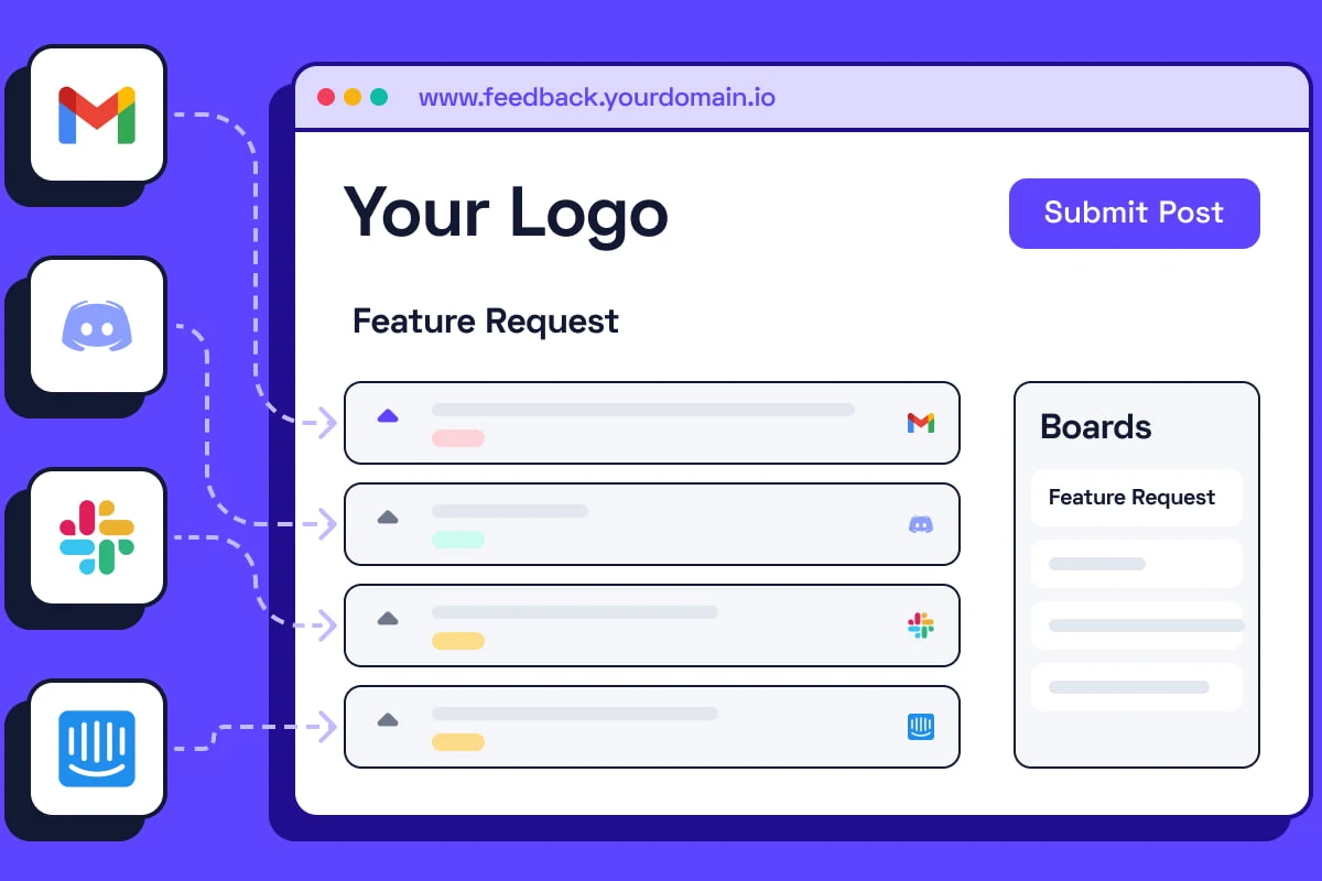 Grab and organize feedback in one place