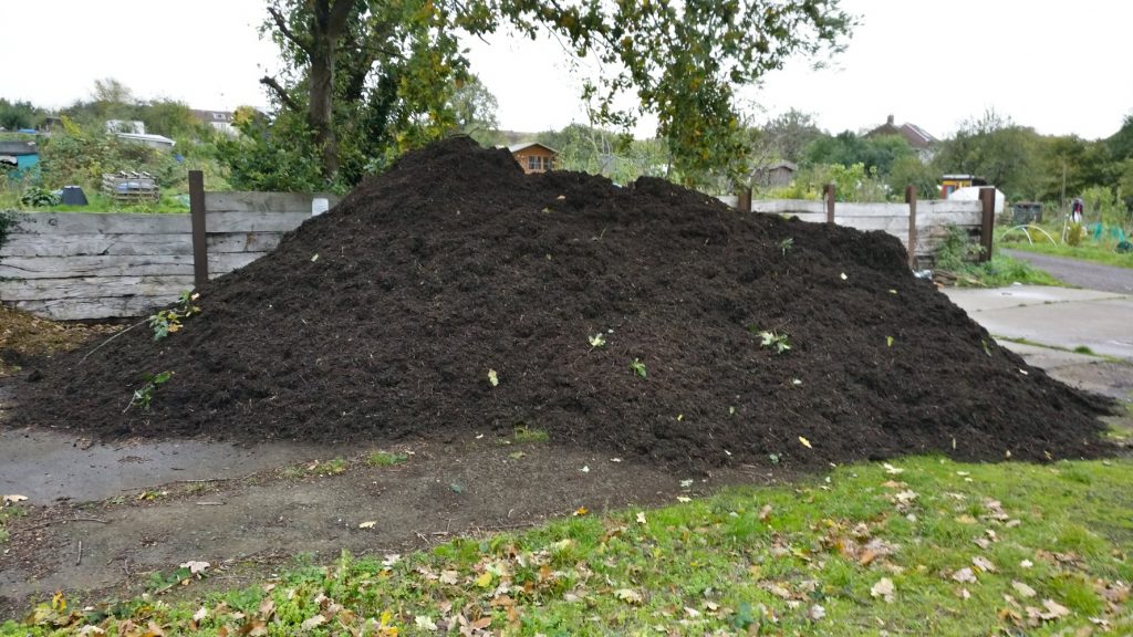 15 tonnes of compost
