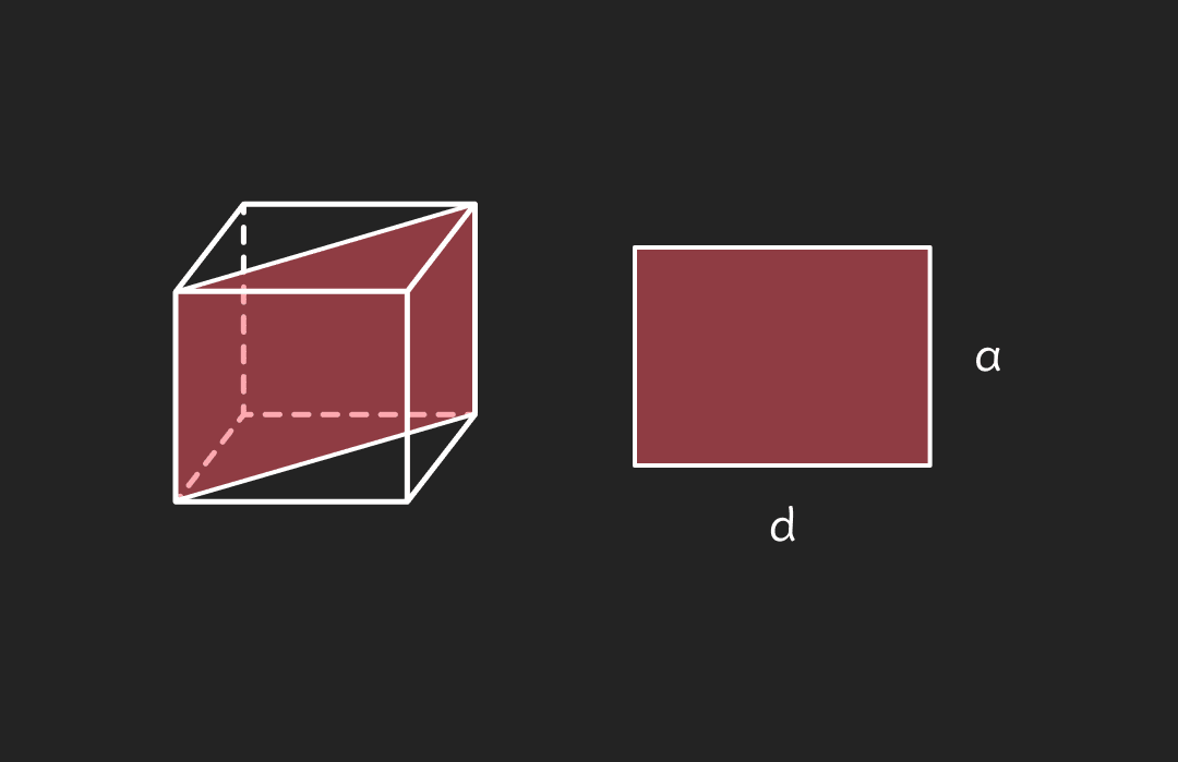 Dijagonalni presjek kocka - mobile