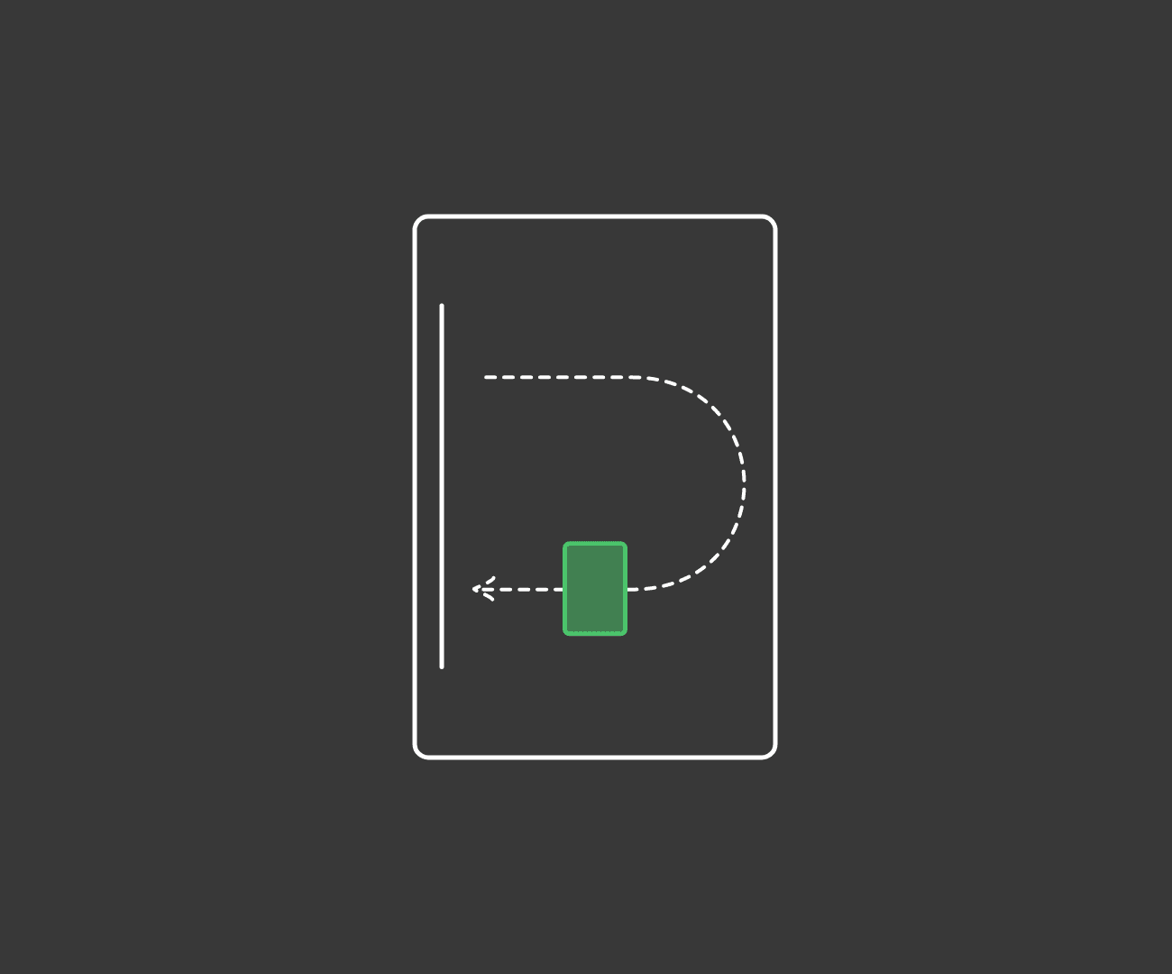 Subjekt se vraća ili ostaje na prijašnjem mjestu