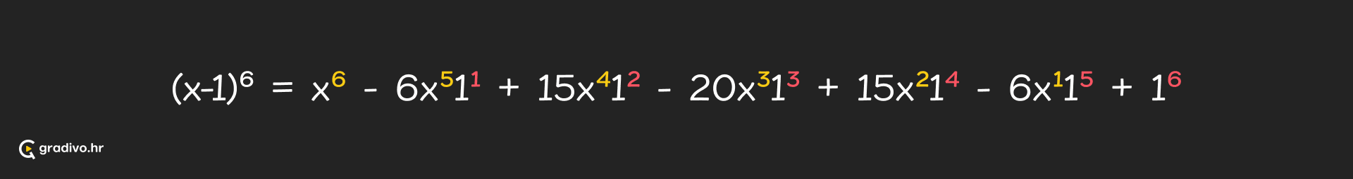 Binomna formula  - desktop