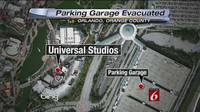 Universal Orlando Parking Garage Reopens After Suspicious Incident