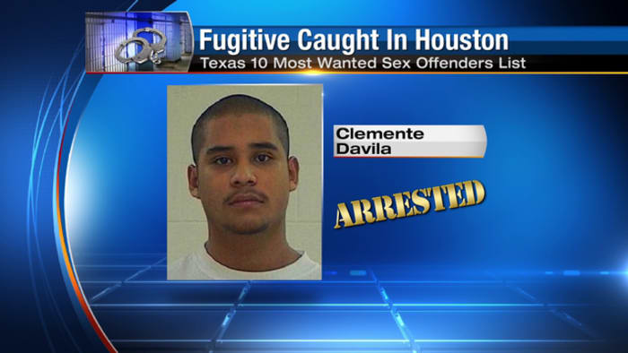 Us Marshals Arrest Most Wanted Sex Offender In Houston 0851