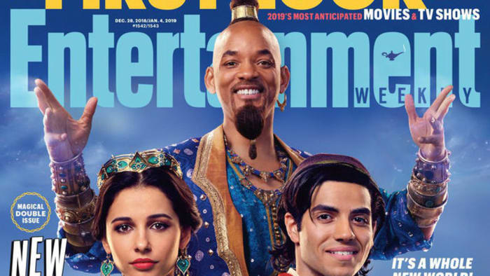 First Look At Disneys Live Action Aladdin Remake Will Smiths Genie 0451