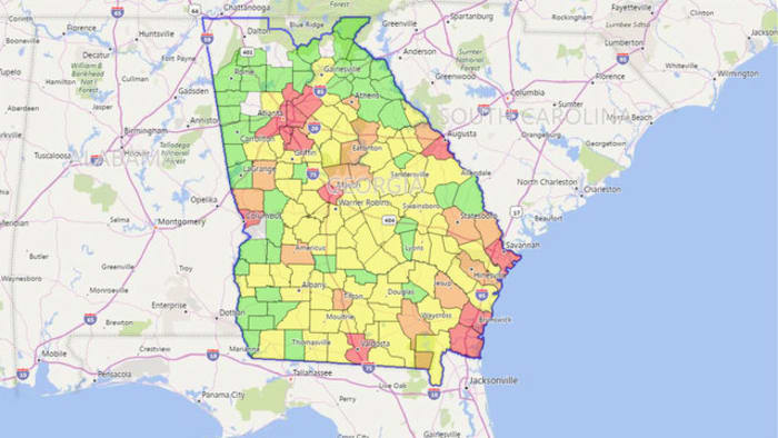 cell phone outage in georgia