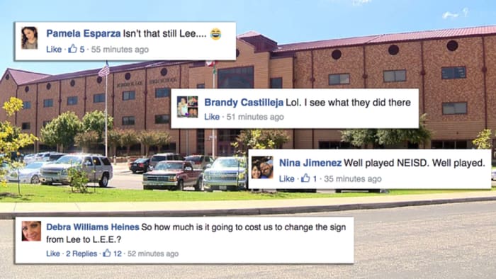 Isn't that still Lee?': SA reacts to Lee High School becoming LEE High  School