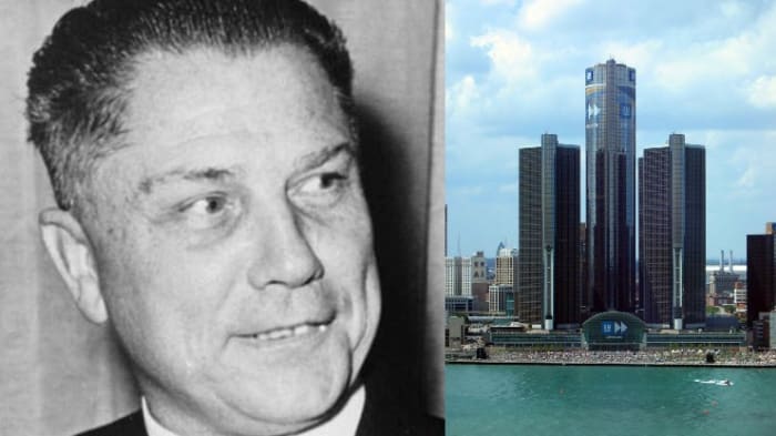 Is Jimmy Hoffa really buried under the Renaissance Center?