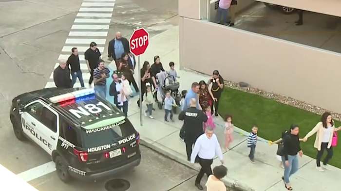 Child, man injured and suspect killed in Lakewood Church shooting in Houston