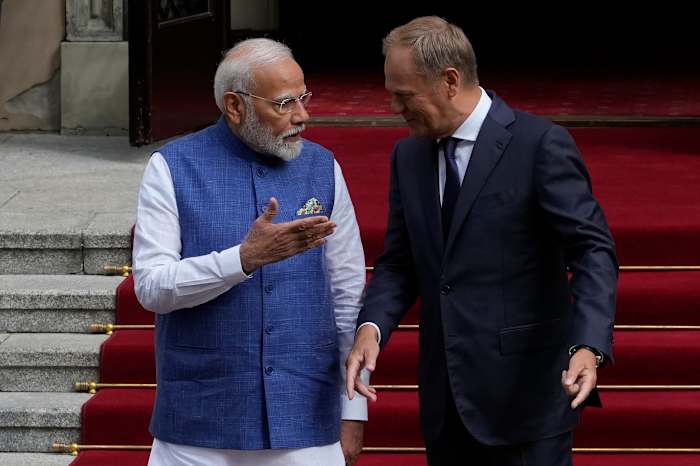 India's Modi urges efforts to end Ukraine war after talks in Poland