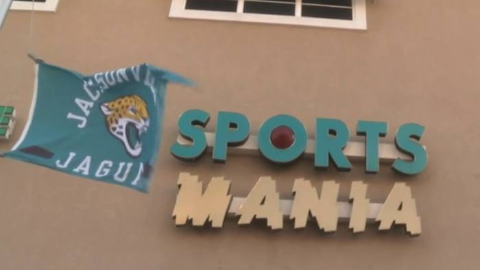 Jaguars' home opener brings increased interest to sporting goods store