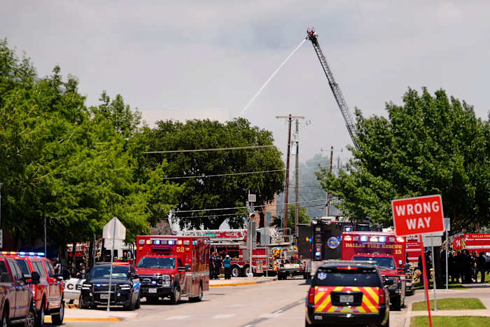Explosion and fire at a Dallas apartment building kills at least 3 people, including a child