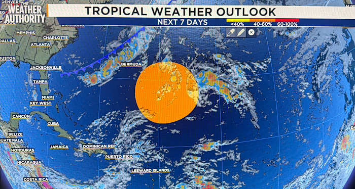 Tropics Latest: Atlantic staying mostly quiet, but one area worth watching