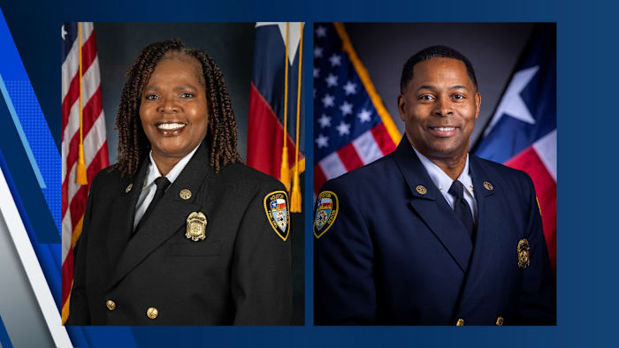 Houston Fire Department names longtime fire leaders as new executive chief, fire marshal