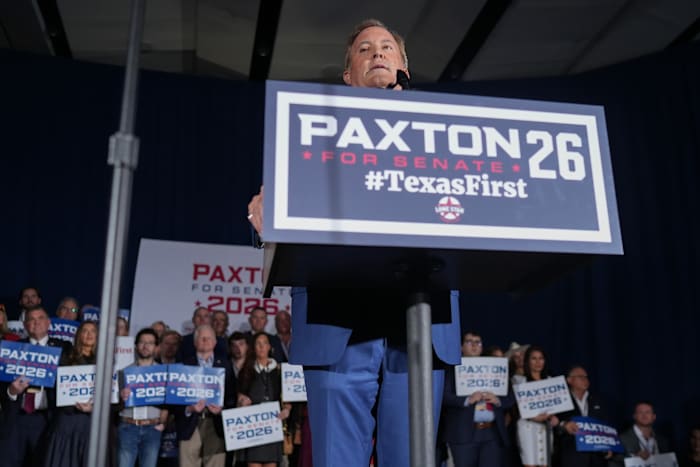 MAGA Inc . cavalry arrives for Paxton in Texas Senate as Trump PAC places $10 million ad buy