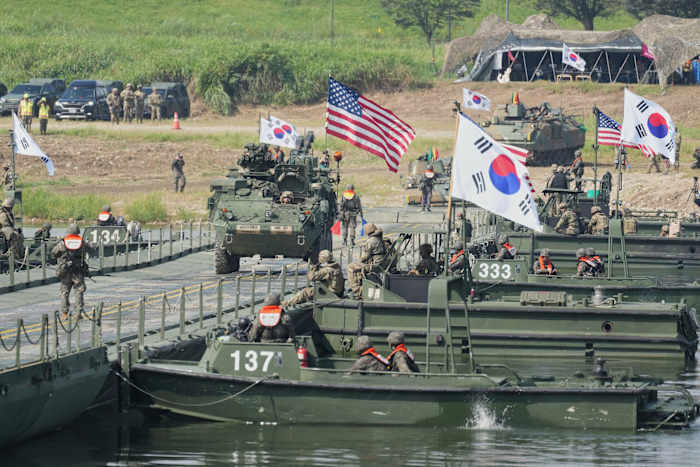 North Korea slams US-South Korea military drills and threatens strong response