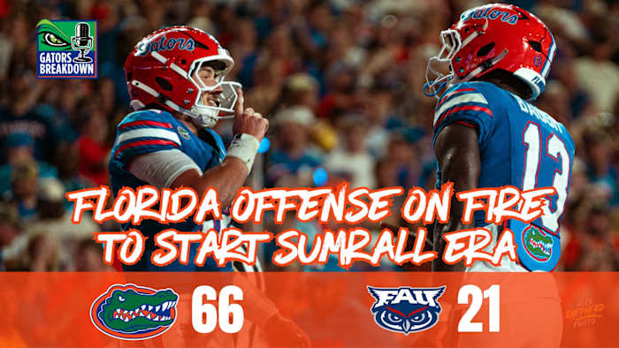 Florida Gators Offense ON FIRE to Start the Jon Sumrall Era | Florida 66 FAU 21