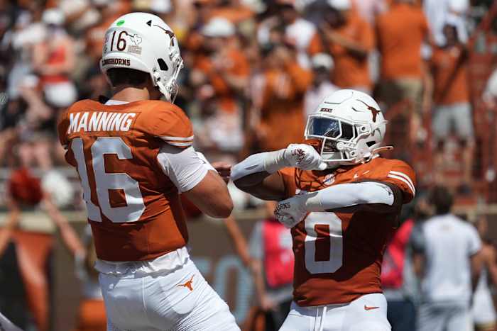 Longhorns take down Texas State in dominating Week 1 win