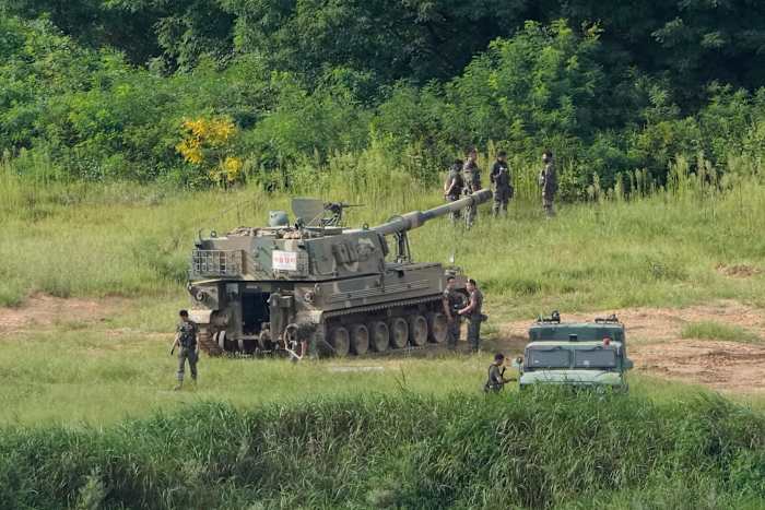 North Korea adds second destroyer as US, South Korea and Japan hold military exercise