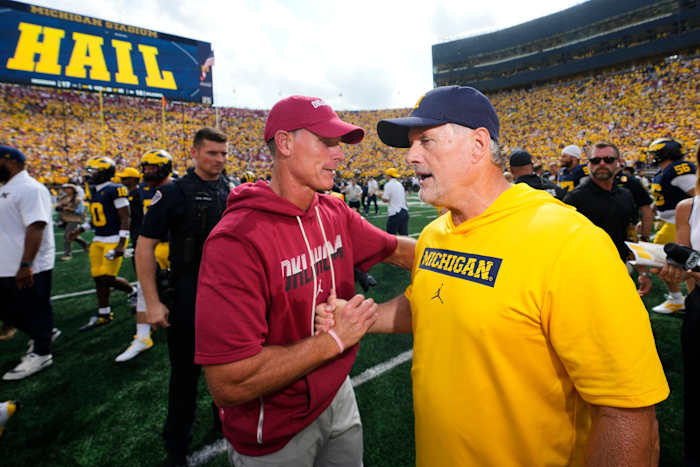 Michigan shows its resilience in 17-10 win over No. 11 Oklahoma after getting lucky break in opener