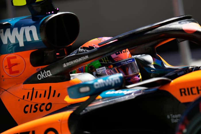 Norris edges Antonelli to secure pole position in 1st Spanish GP in Madrid in 45 years