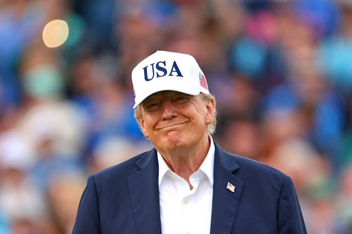 Trump downplays the need to check AI development and says he doesn't want to cede edge to China