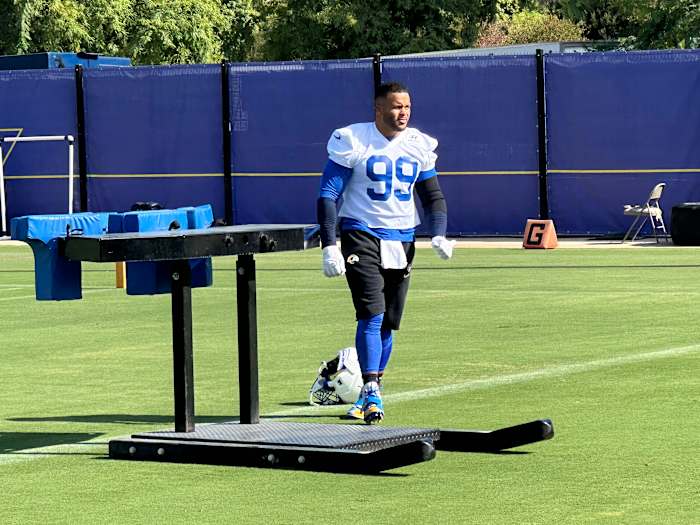Aaron Donald ruled out of the Rams' season opener against the 49ers, won't travel to Australia