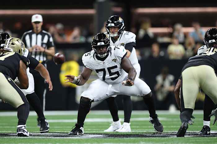 Rookie Emmanuel Pregnon earns starting spot as Jaguars unveil Week 1 depth chart