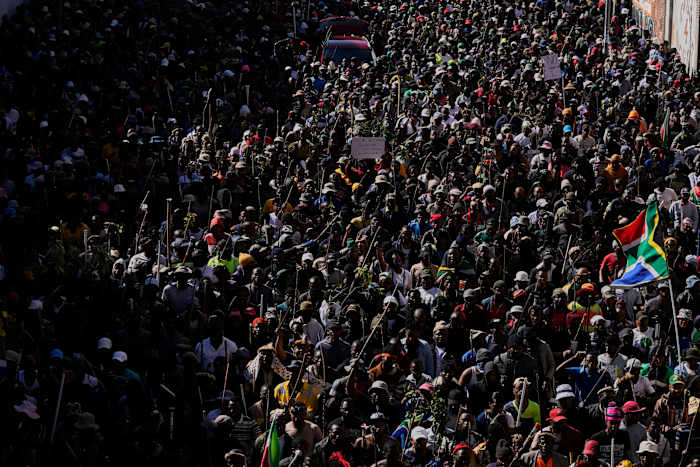 Nigeria's parliament suspends engagements with South Africa over anti-migrant violence Dyepkazah Shibayan Associated Press Published: September 11, 2026 at 7:40 AM Updated: September 11, 2026 at 9:06 AM Copyright 2026 The Associated Press. All rights reserved. This material may not be published, broadcast, rewritten or redistributed without permission.