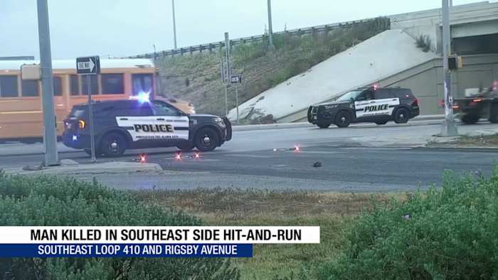 Coverage image for: Man struck, killed by vehicle in hit-and-run crash on Southeast Side, San Antonio police say