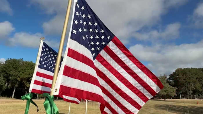 Hundreds of flags in Kerrville honor 9/11 victims, veterans and heroes