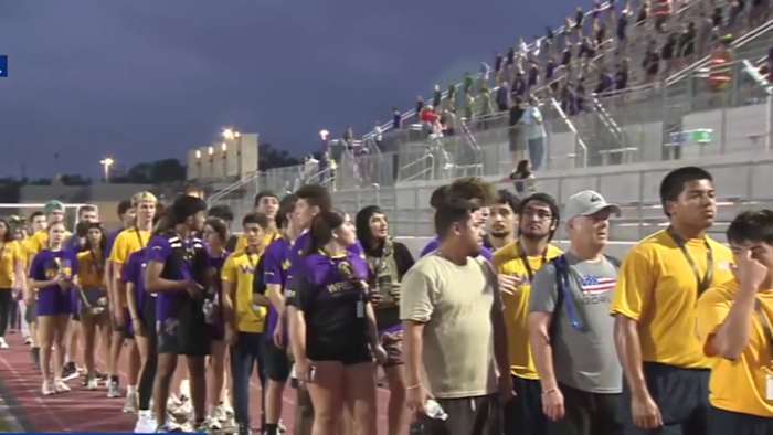 9/11 tribute event takes place at Pieper High School stadium