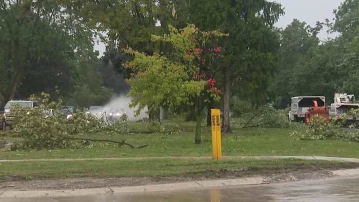 Allen Park residents without power after storms cause widespread damage