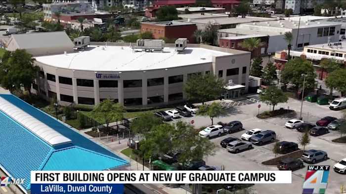 news4jax.com - Ashley French - University of Florida opens LaVilla campus focused on AI, cybersecurity and health sciences