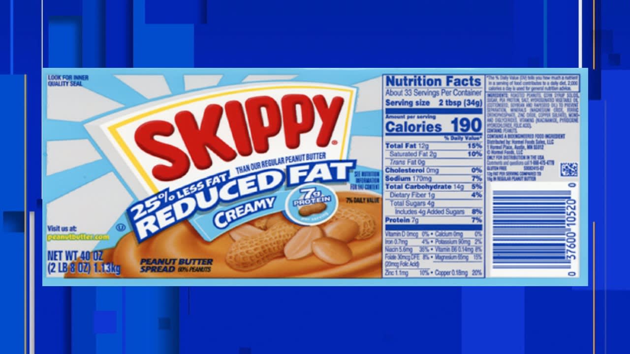 Skippy recalls peanut butter products. Check your shelves for ...