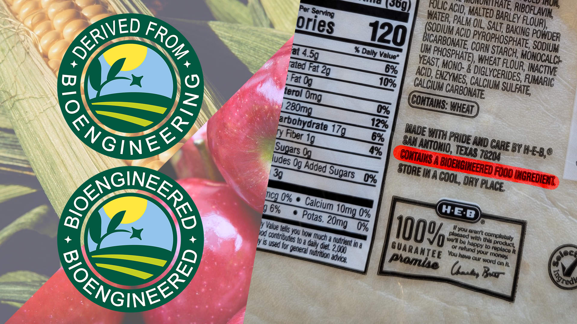 What does the u mean on food labels