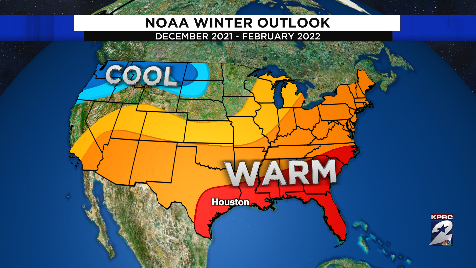 2022 Christmas Weather For Tx Noaa 2021-2022 Winter Outlook Hints At Warm, Dry Texas Winter