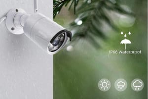 If you've been looking to get a home security system to protect your family, home and packages, check out this affordable Wireless Camera Monitoring Set by Mesay