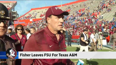 Title-game commentary by Jimbo Fisher and staff is an off-field