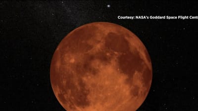 News - Total Lunar Eclipse - ALMA