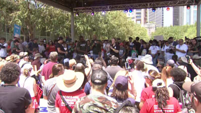 Live stream protest outlet