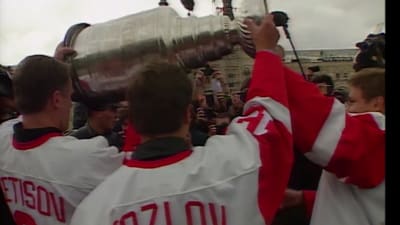 The Detroit Red Wings started many traditions around the Stanley Cup